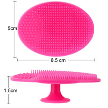 Load image into Gallery viewer, Silicone Exfoliating Facial Brush Pad