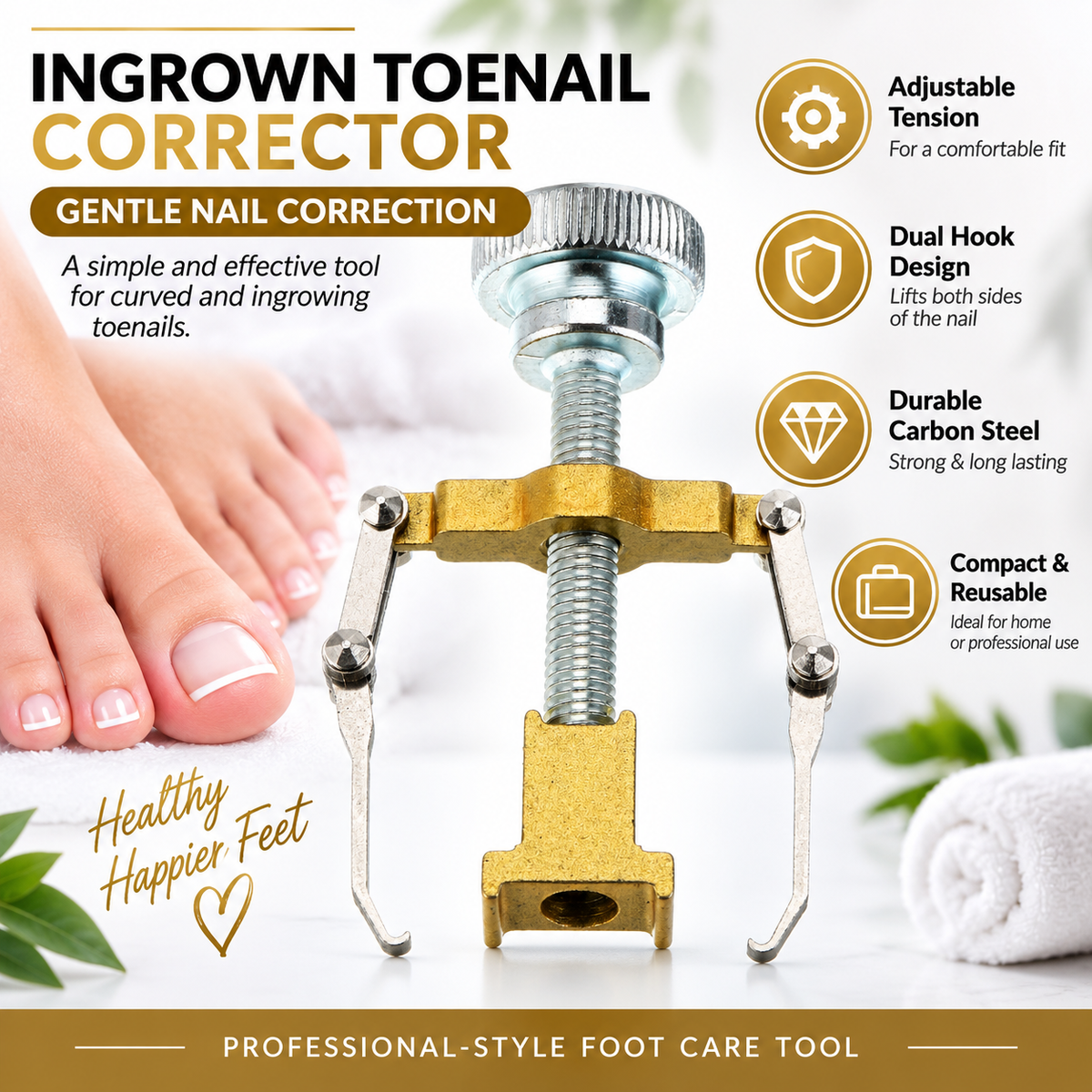 Ingrown Toenail Corrector Clamps – Professional Relief & Nail Reshaping Tool