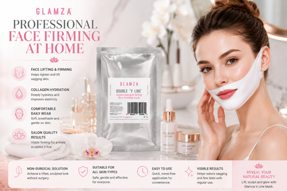 Glamza V Line Collagen Face Lift Masks