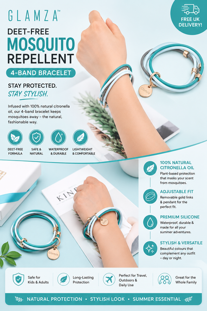 Glamza Mosquito Repellent Bracelets