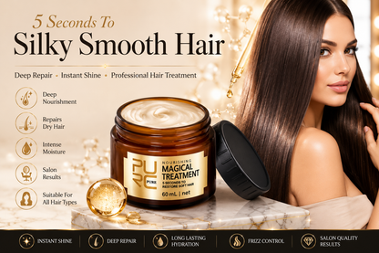 Glamza Pure Nourishing Magical Hair Treatment – Restore, Strengthen & Shine 60ml