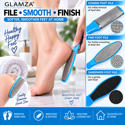 Glamza 10pc Foot Care Pedicure Kit