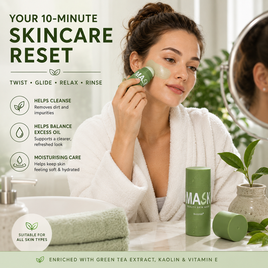 Green Tea Mask Stick – Deep Cleansing Face Mask – 40g