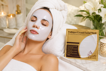 Global Hyaluronic White Collagen Face Masks