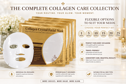 Global Hyaluronic White Collagen Face Masks