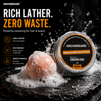 Groomarang Shampoo Ball & Beard Wash