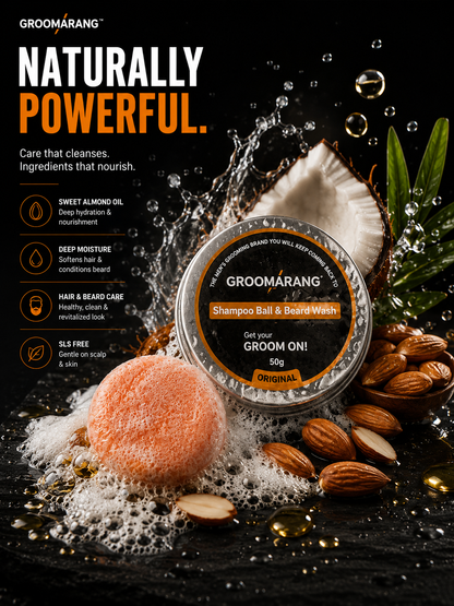 Groomarang Shampoo Ball & Beard Wash