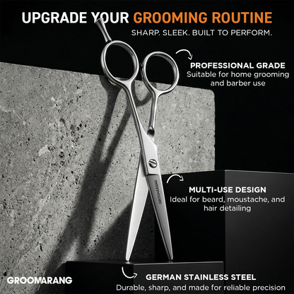 Groomarang Professional German Stainless Steel Hair Scissors