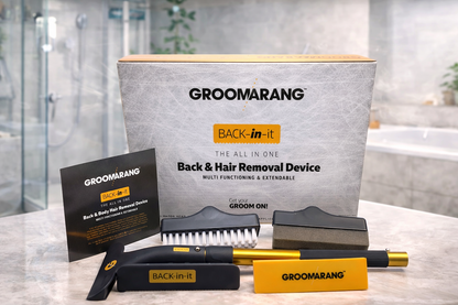 Groomarang 'Back-In-It' Back Shaver and Hair Removal Device