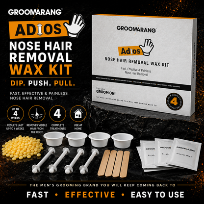 Groomarang Adios Nose Hair Removal Wax Kit
