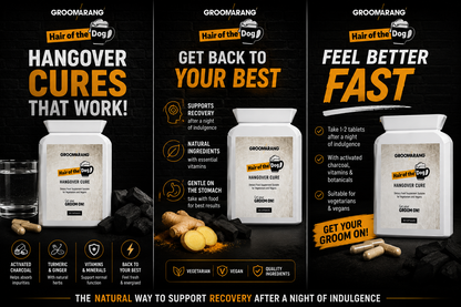 Groomarang ‘Hair of the Dog’ Hangover Cure tablets
