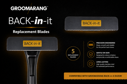 Groomarang Back-In-It Replacement Blade