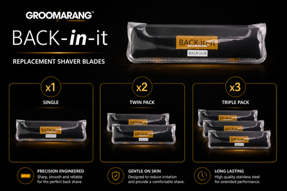 Groomarang Back-In-It Replacement Blade