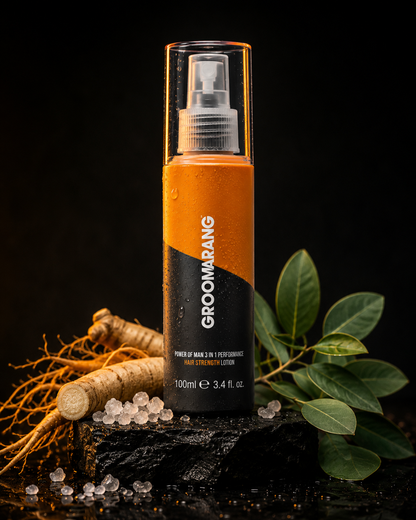 Groomarang Power of Man 3 in 1 Performance 'Hair Loss Prevention Lotion' 100ml…