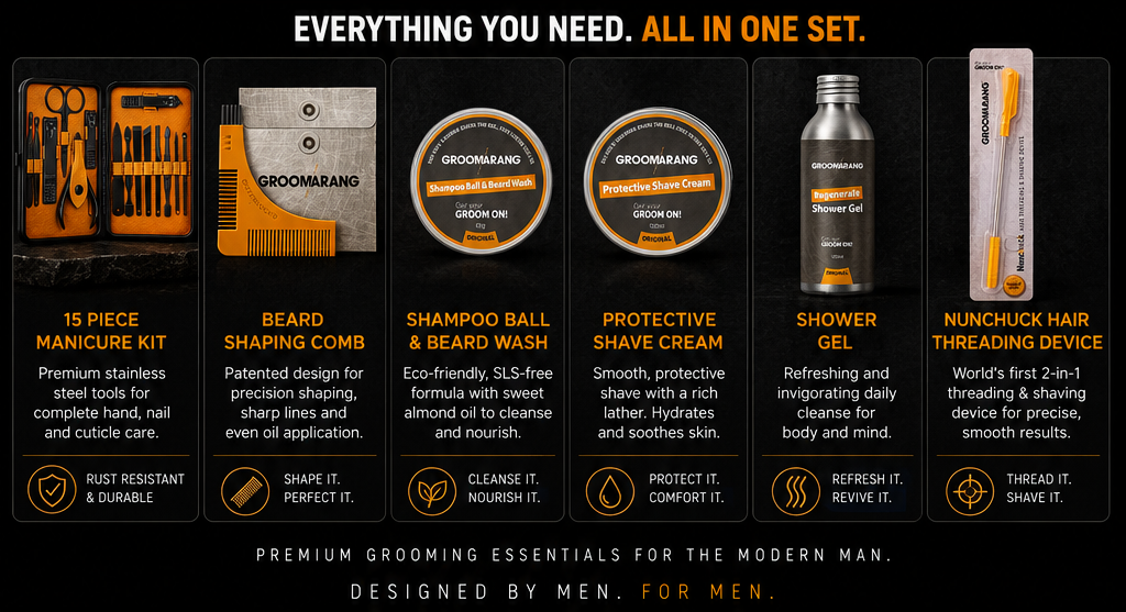 Groomarang The Premium 20pc Men's Gift Set