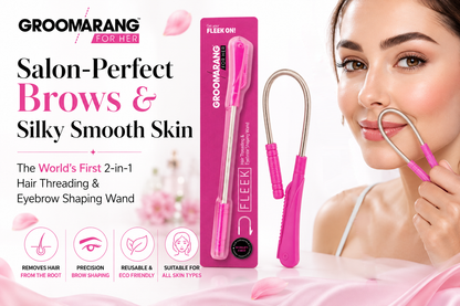 Groomarang For Her 'Fleek' – World's First Hair Threading & Eyebrow Shaping Wand