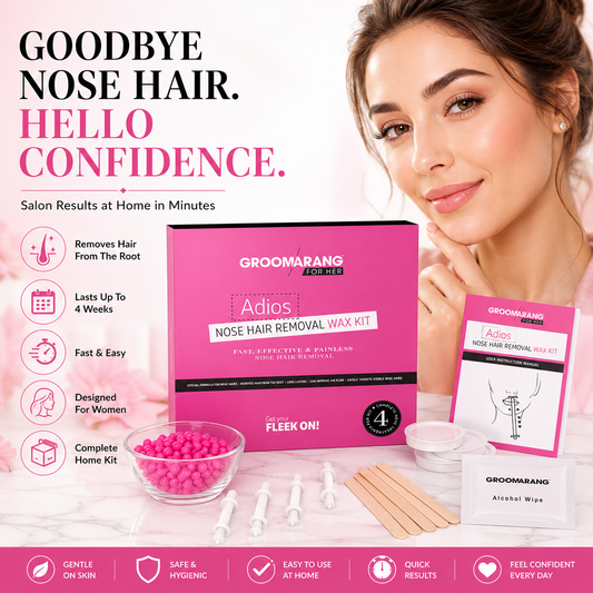 Groomarang For Her- Adios Nose Hair Removal Wax Kit For Her