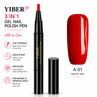 Glamza One Step Gel Nail Polish Pen's