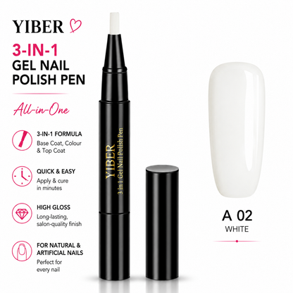 Glamza One Step Gel Nail Polish Pen's
