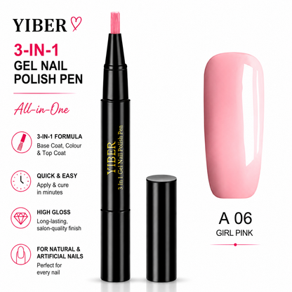 Glamza One Step Gel Nail Polish Pen's