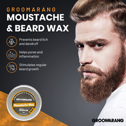 Groomarang Sandalwood Moustache Wax 15ml