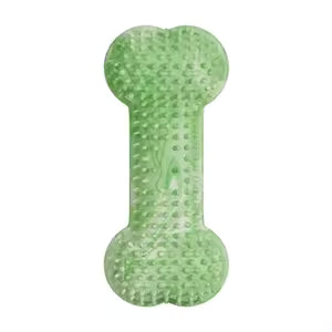 Dog Chew Toy Bone - Green