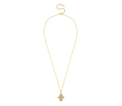 Diamond Style London - Hamsa Hand Pendant (Item code: Hamsapengold)