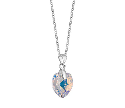 Diamond Style London - Large Heart Pendant, Clear (AB) (Item code: Hea0606)