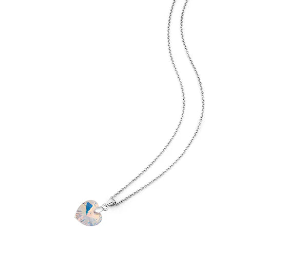 Diamond Style London - Large Heart Pendant, Clear (AB) (Item code: Hea0606)