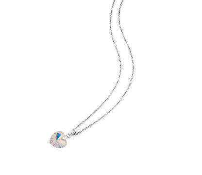 Diamond Style London - Large Heart Pendant, Clear (AB) (Item code: Hea0606)
