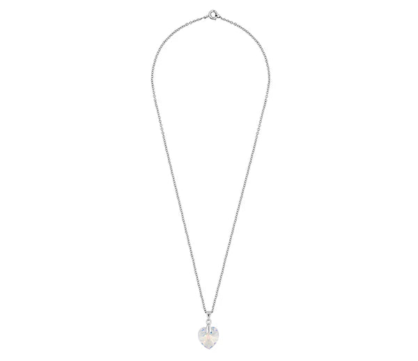 Diamond Style London - Large Heart Pendant, Clear (AB) (Item code: Hea0606)