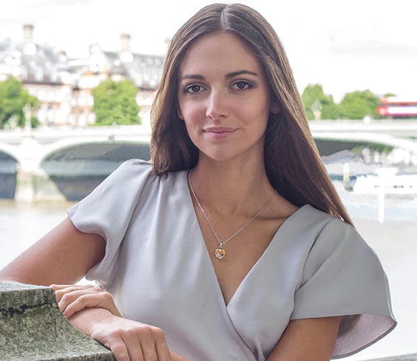 Diamond Style London - Large Heart Pendant, Clear (AB) (Item code: Hea0606)