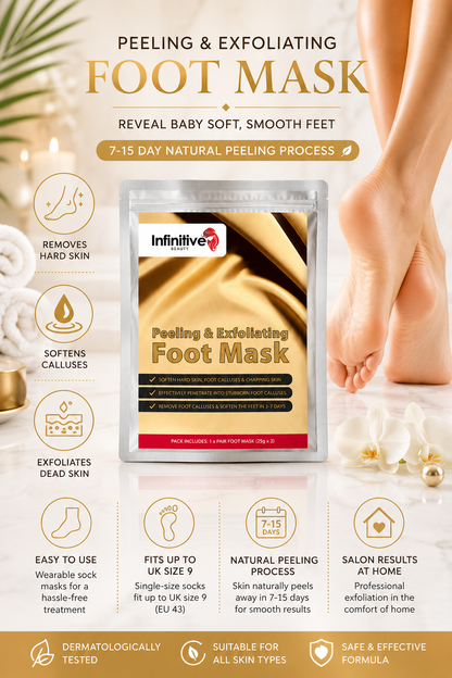 Infinitive Beauty Peeling & Exfoliating Foot Masks