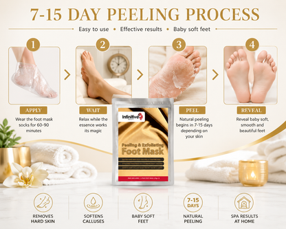 Infinitive Beauty Peeling & Exfoliating Foot Masks