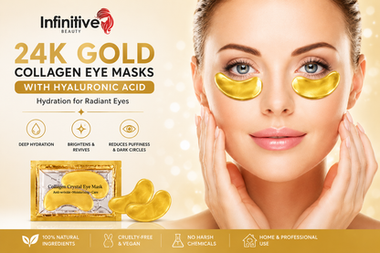 Infinitive Beauty 24k Gold Collagen Eye Masks