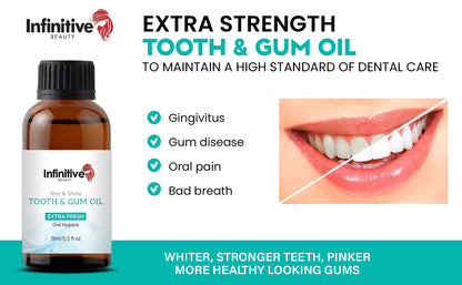 Infinitive Beauty 'Rise & Shine' Extra Strength Extra Fresh Tooth and Gum Oil