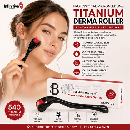Infinitive Beauty 540 Titanium Alloy Premium Derma Roller