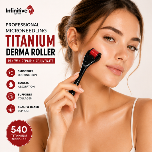 Infinitive Beauty 540 Titanium Alloy Premium Derma Roller