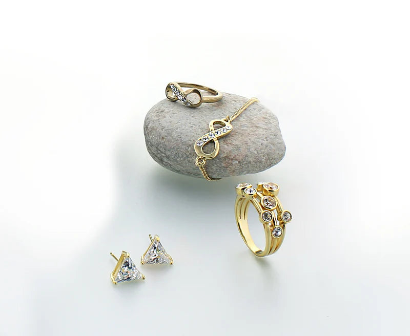 Diamond Style London - Gold Plated Infinity Anklet (Item code: Infinityanklgold)