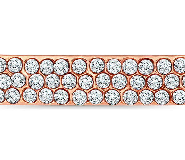 Diamond Style London - Java Bracelet in Rose Gold with Rose (Item code: Javarose)