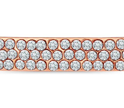 Diamond Style London - Java Bracelet in Rose Gold with Rose (Item code: Javarose)