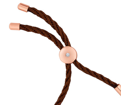 Diamond Style London - Java Bracelet in Rose Gold with Rose (Item code: Javarose)