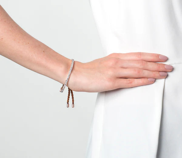 Diamond Style London - Java Bracelet in Rose Gold with Rose (Item code: Javarose)