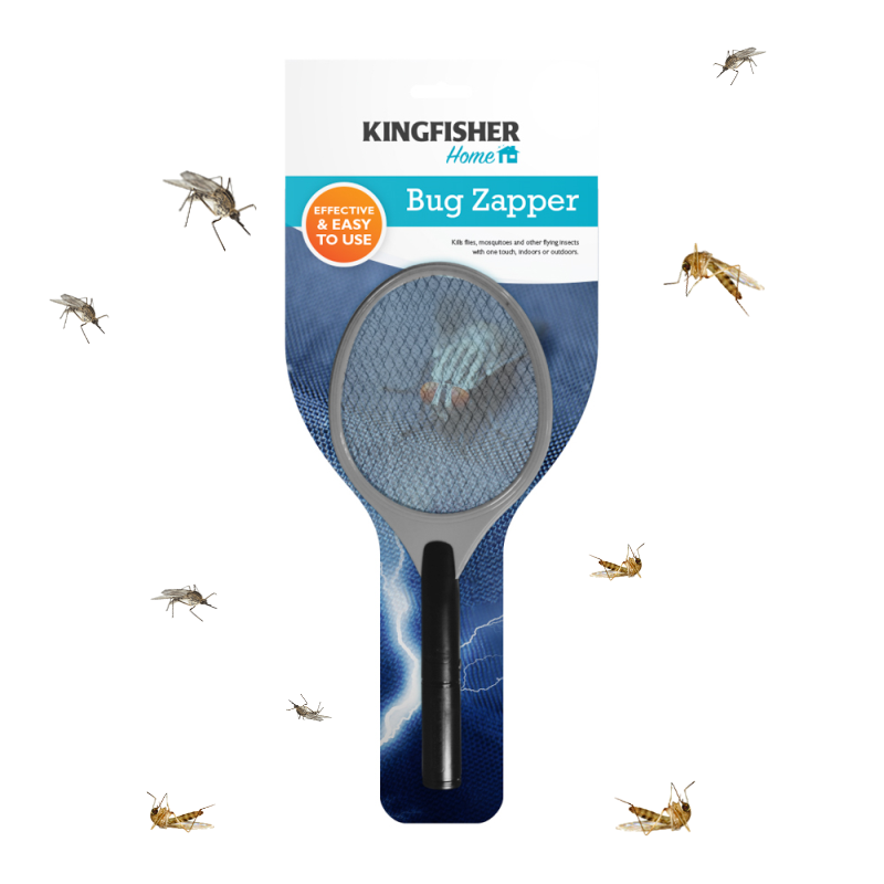 Kingfisher Electric Bug Zapper - Zap & The Bugs Are Gone!