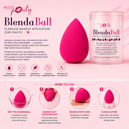 Miss Pouty BlendaBall Makeup Sponge