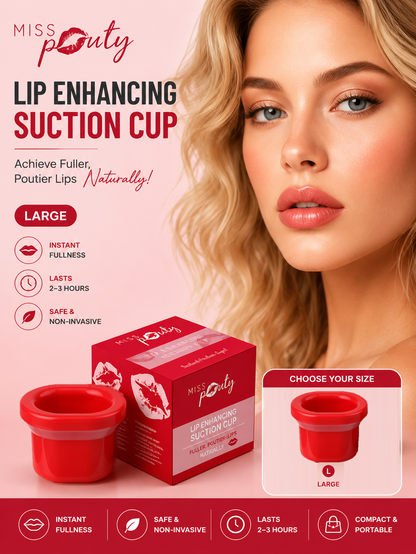 Miss Pouty Lip Enhancing Suction Cup (Single or Set of 3)