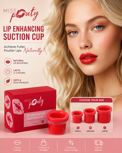 Miss Pouty Lip Enhancing Suction Cup (Single or Set of 3)