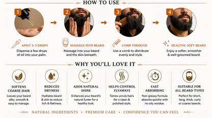 Mr Singh's Beard Oil 100ml – Premium Natural Blend for a Softer, Healthier Beard