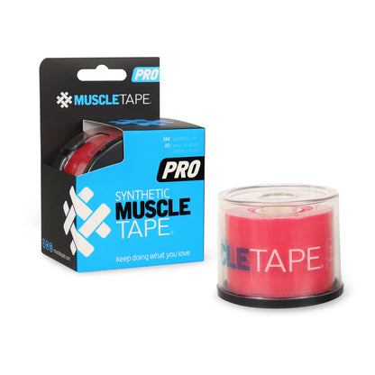 Muscle Tape - Pro- Kinesiology Injury Support Muscle Tape - 5 Metres of 20 PRE CUT Strips - 25cm x 5cm