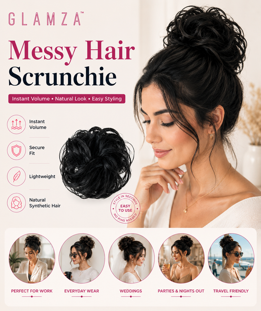 Messy Hair Scrunchies